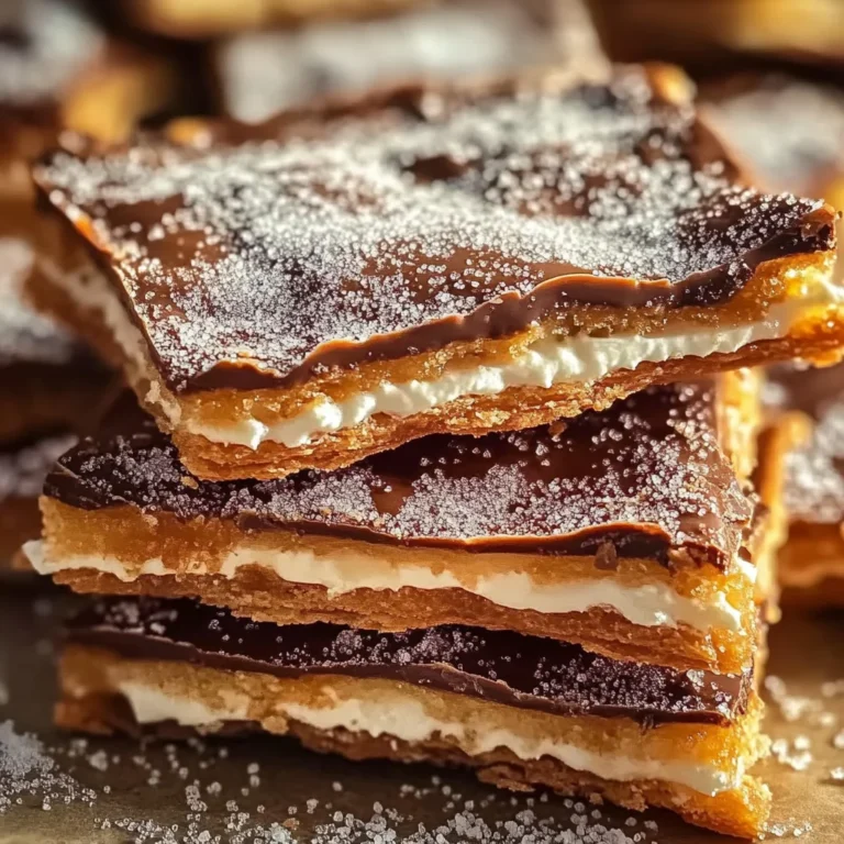 Churro Saltine Toffee