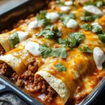 Ground Beef Enchiladas