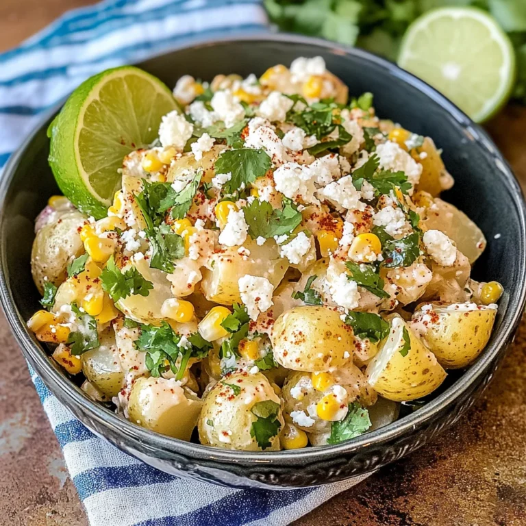 Mexican Street Corn Potato Salad