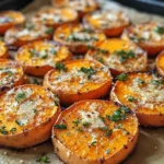 Parmesan Herb Sweet Potato Medallions