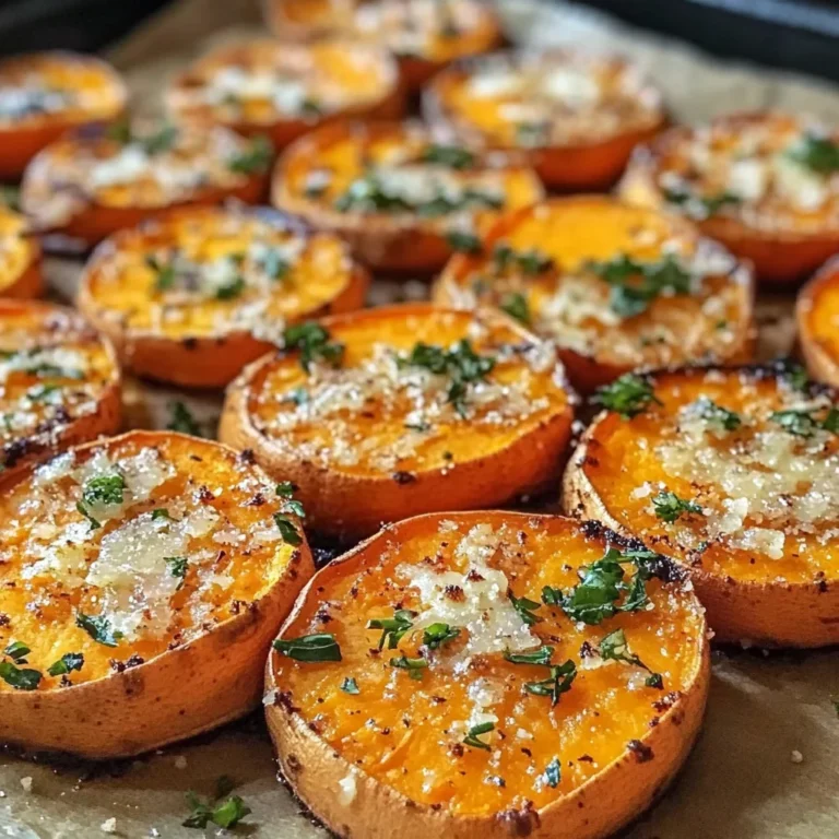 Parmesan Herb Sweet Potato Medallions