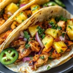 Pineapple Chicken Tacos