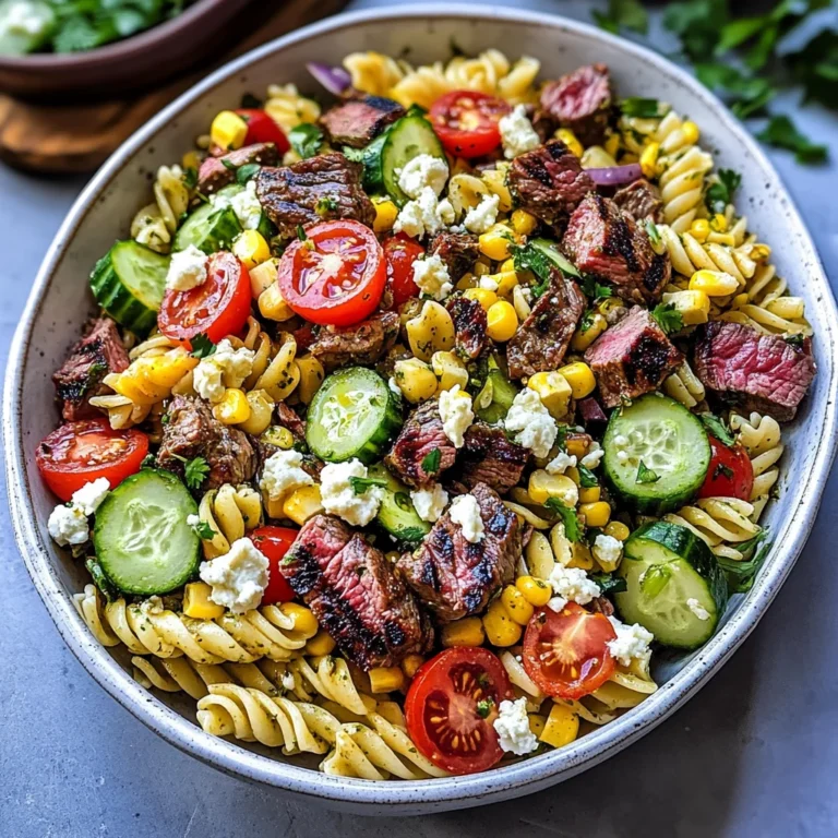 Steak Pasta Salad