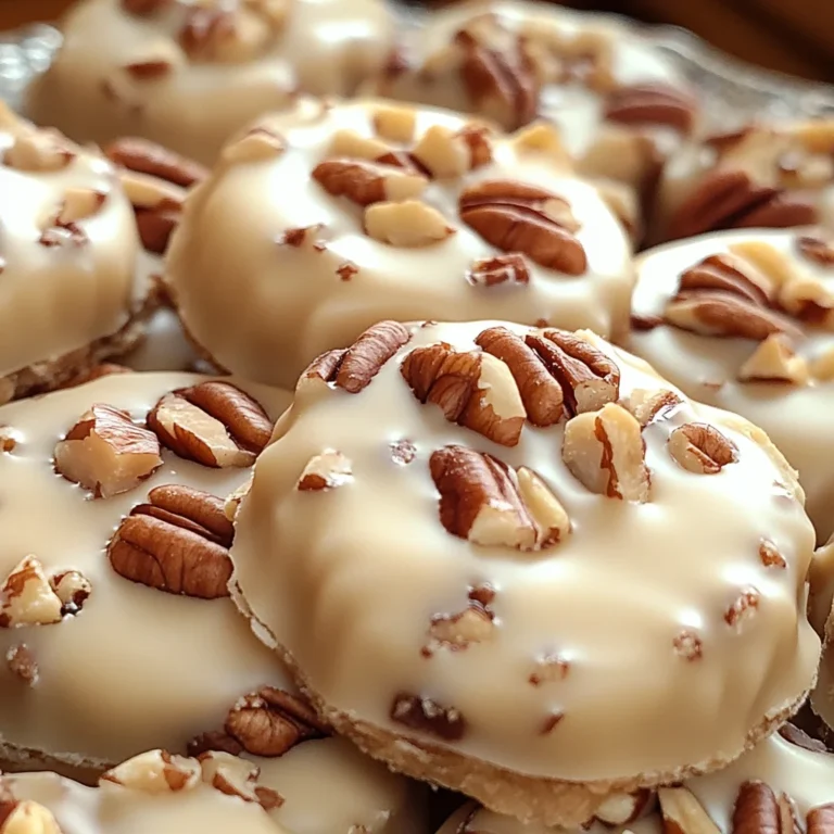 Vanilla Pecan Pralines