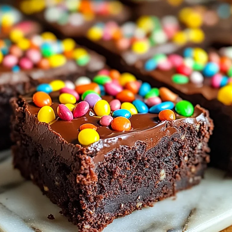 4-Step Ultimate Cosmic Brownies: The Perfect Fudgy Delight