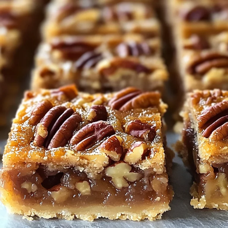 5-Minute Pecan Pie Bars: Buttery, Gooey, and Irresistible