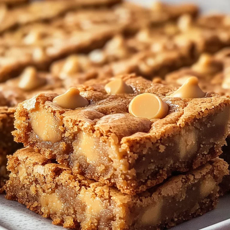 Butterscotch Blondies