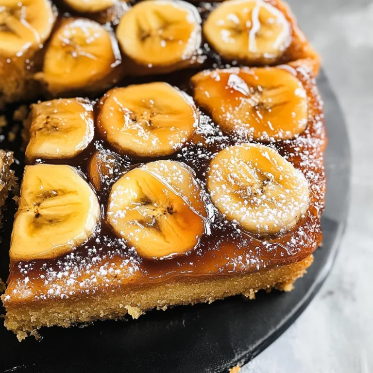 Caramelized Banana Upside-Down Cake