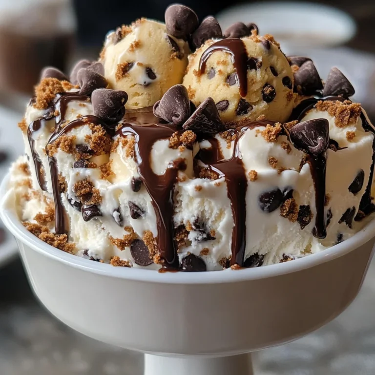 Chocolate Chip Cookie Dough Ice Cream