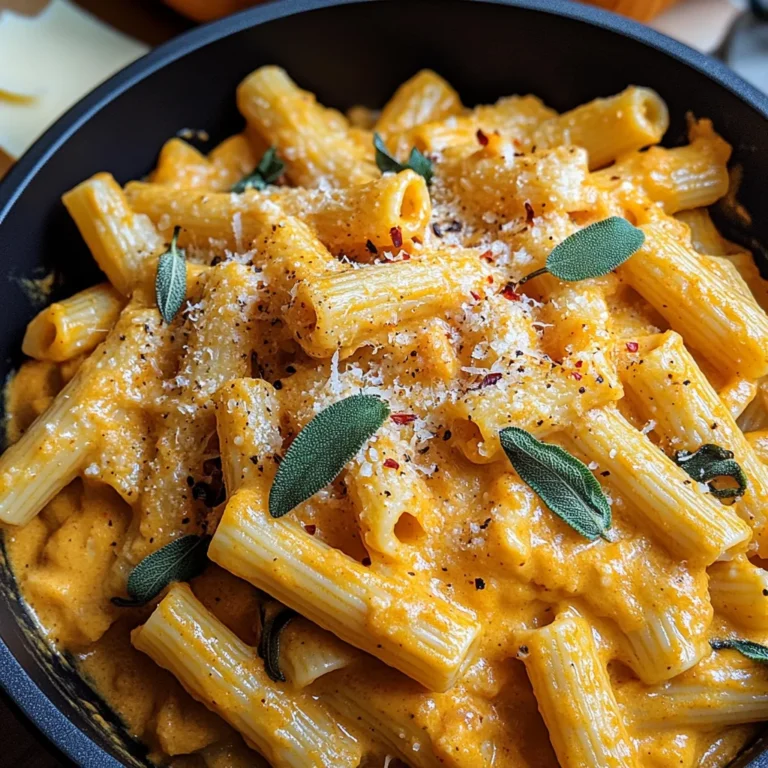Creamy Pumpkin Pasta: A Cozy Autumn Dish That’s Comfort in a Bowl