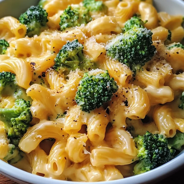 Creamy Vegetarian Broccoli Cheddar Pasta