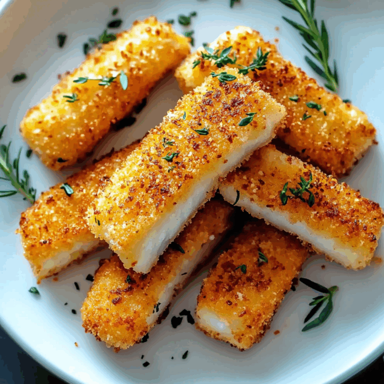 Crispy Baked Fish Sticks – Healthy, Kid-Friendly and Delicious