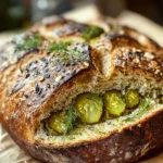 Dill Pickle Sourdough Bread