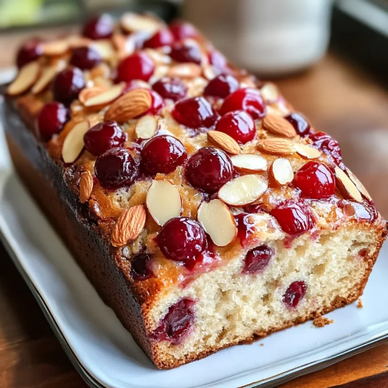 Easy Almond Cherry Bread Recipe