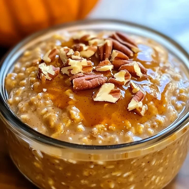 Easy Pumpkin Spice Overnight Oats