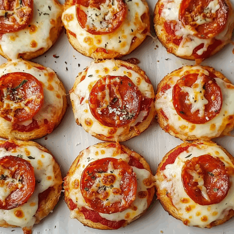 English Muffin Pizzas Recipe