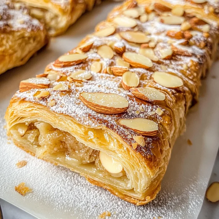 Flaky Sweet Almond Pastry