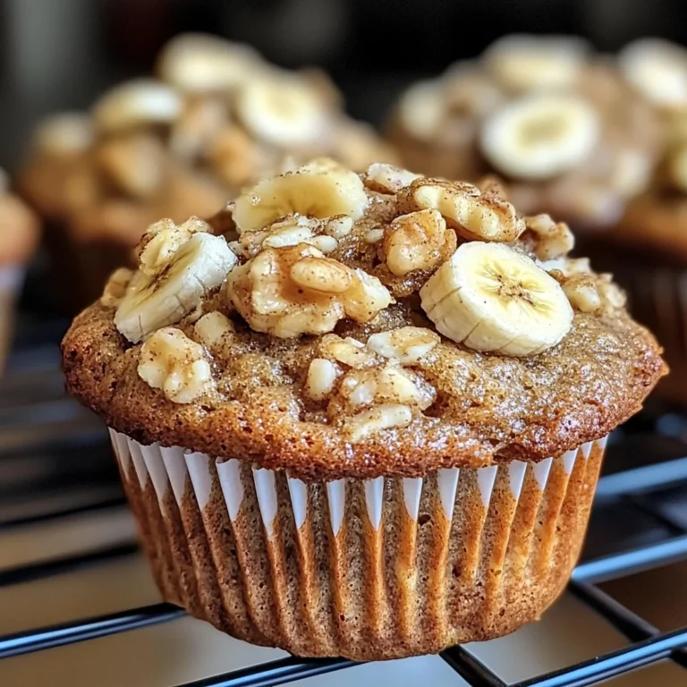 Flourless Sugar-Free Banana Oatmeal Muffins are a must-try!