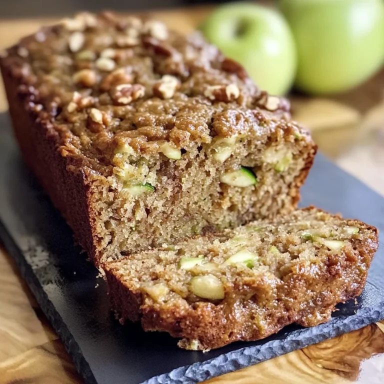 Irresistible Apple Zucchini Bread