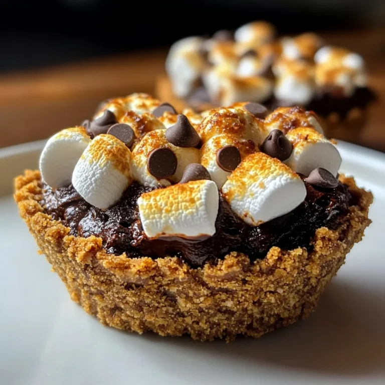 Irresistible Mini S’mores Pies That’ll Steal Your Heart