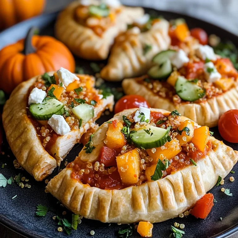 Jack-O’-Lantern Calzones
