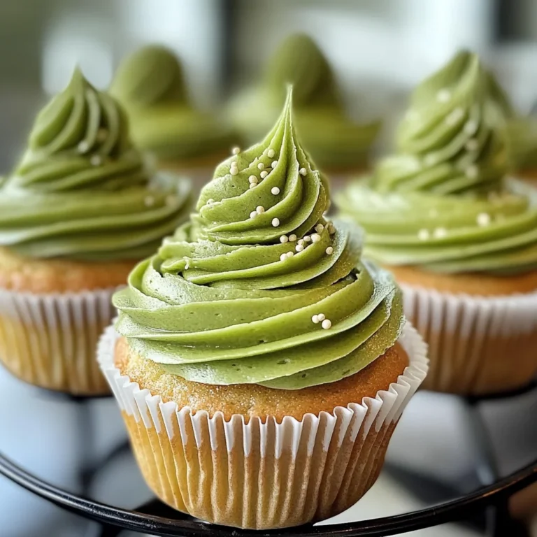 Matcha Green Tea Cupcakes