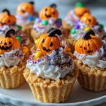 NO-BAKE HALLOWEEN FUNFETTI PIE BITES
