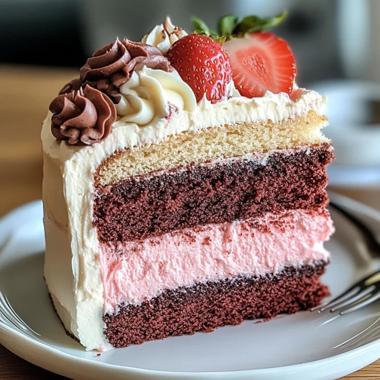 Neapolitan Cake