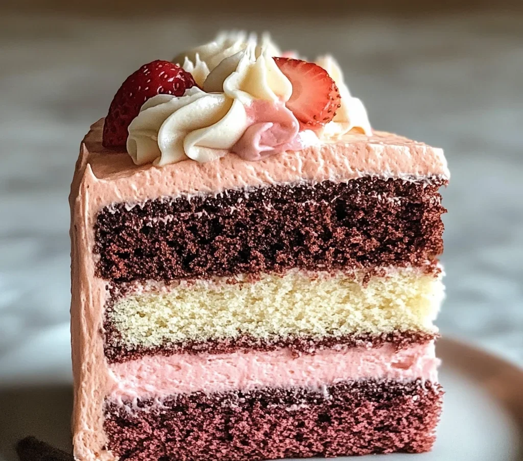 Neapolitan Cake