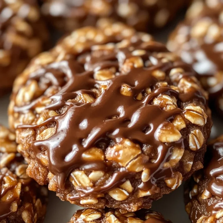 No-Bake Mini Oatmeal Cookies