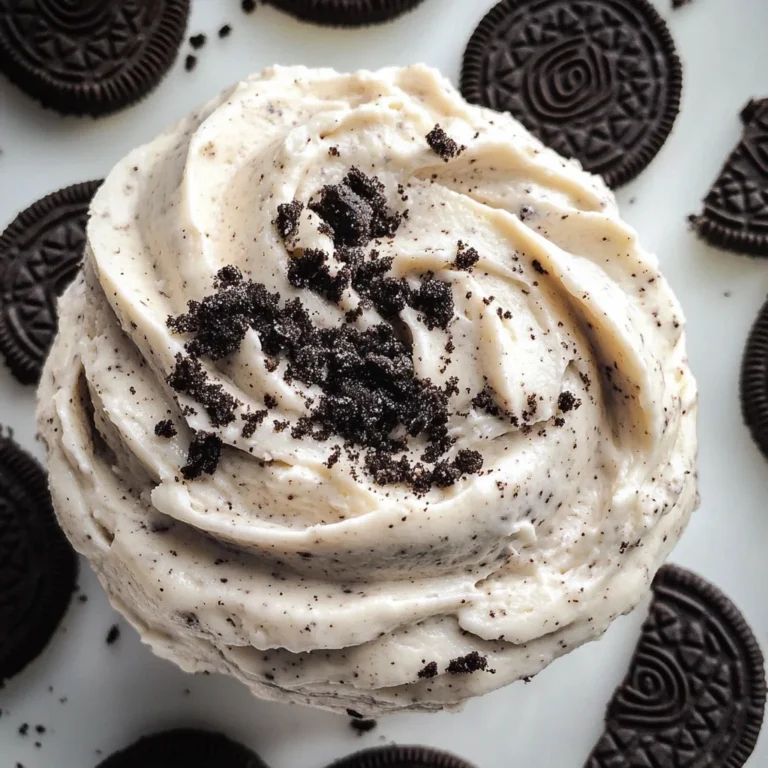 Oreo Buttercream Icing