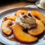 Pan Fried Peaches