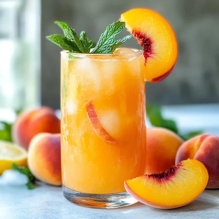 Peach Lemonade