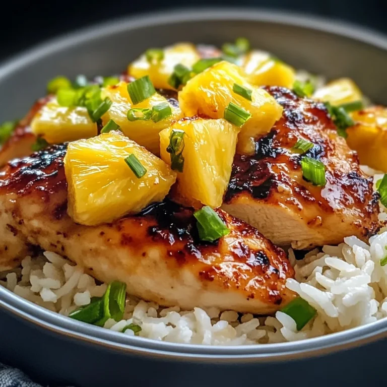 Pineapple Chicken and Rice