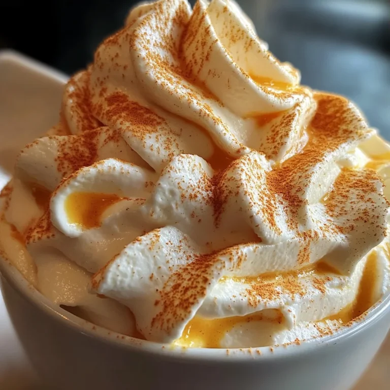 Pumpkin Whipped Cream Topping