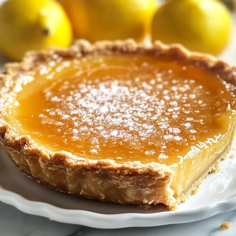Salted Honey Pie: A Perfect Blend of Sweet and Salty