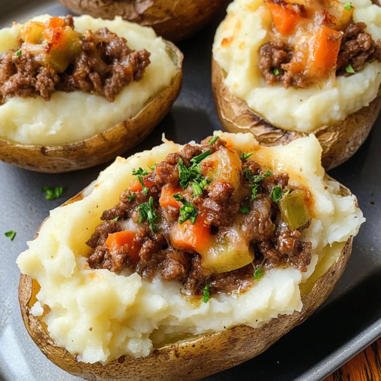 Shepherd’s Pie Baked Potato