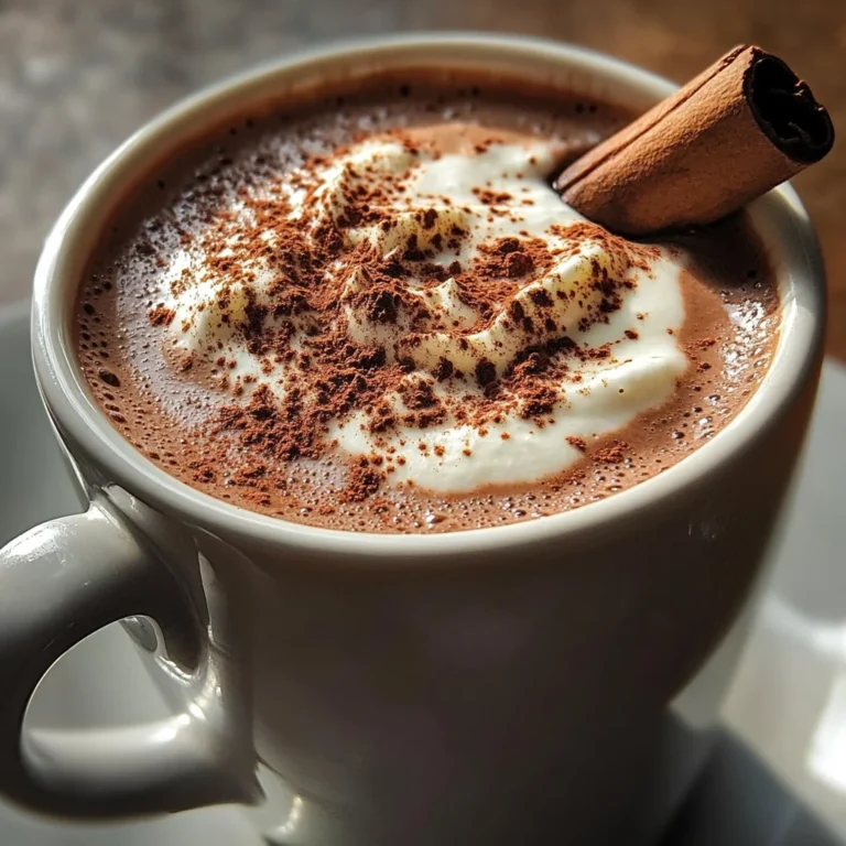 Spicy Cajun Hot Chocolate