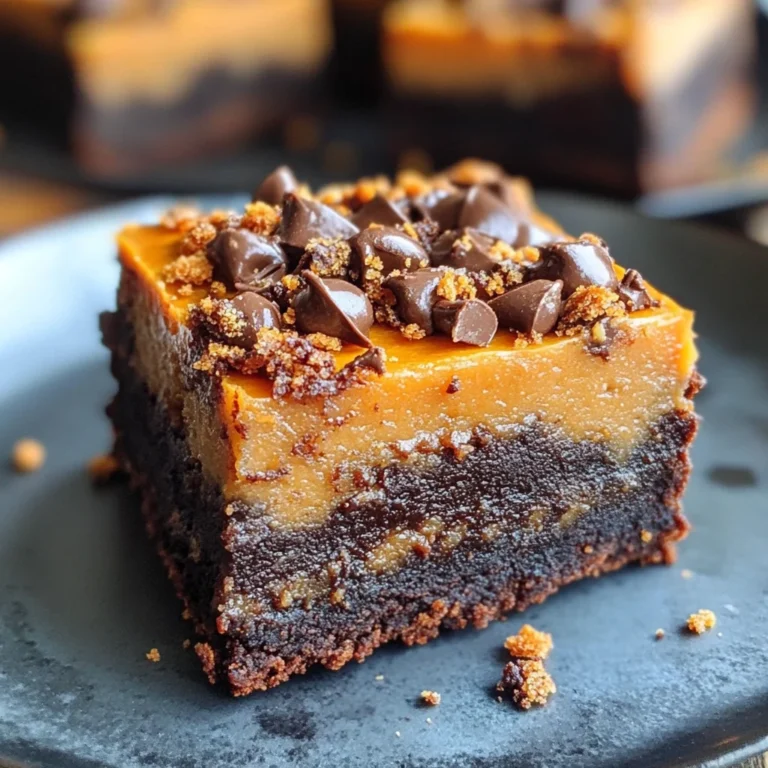 Sweet Potato Pie Brownies: The Perfect Fall Dessert
