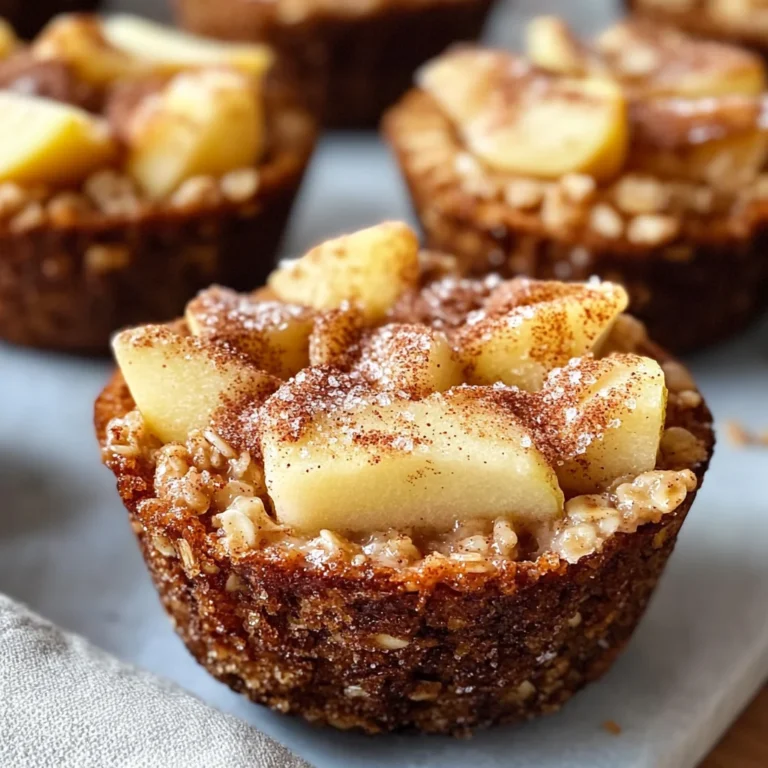 Tasty Baked Apple Cinnamon Oatmeal Cups