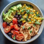 Zesty Southwest Chicken Salad Bowl: A Flavor-Packed Meal