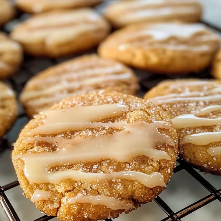 Apple Cider Cookies with Cinnamon Sugar and Apple Cider Butter Glaze Recipe