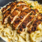 Blackened Cajun Chicken Alfredo