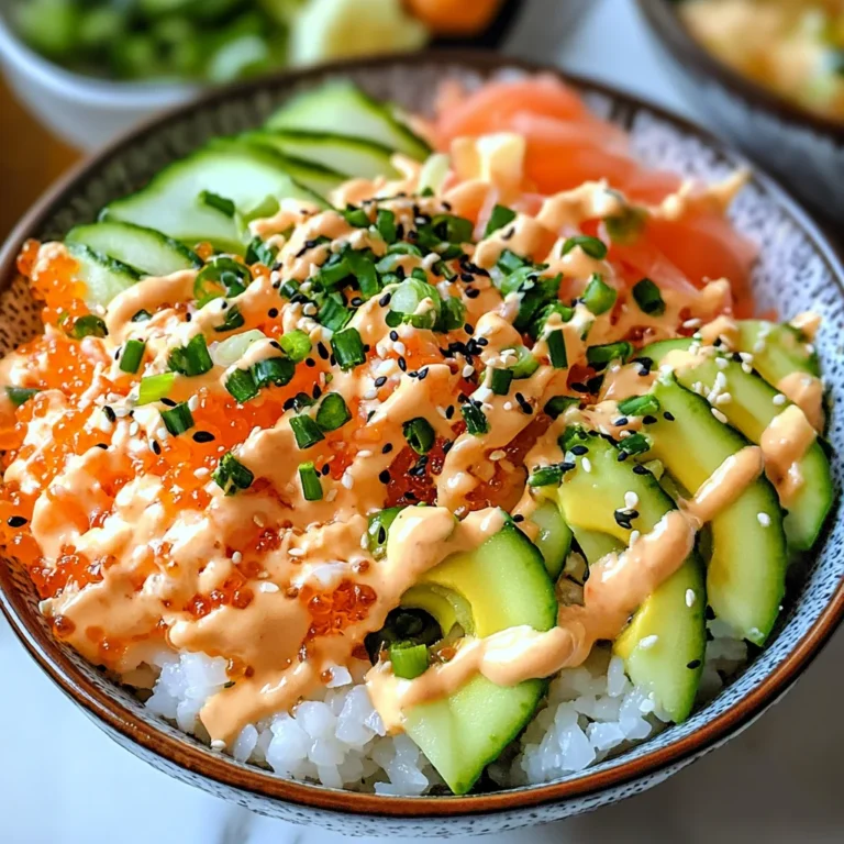 California Roll Sushi Bowls