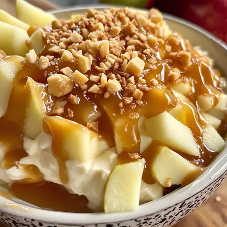 Caramel Apple Cheesecake Dip Recipe