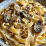 Caramelized Leek and Mushroom Gruyere Pasta