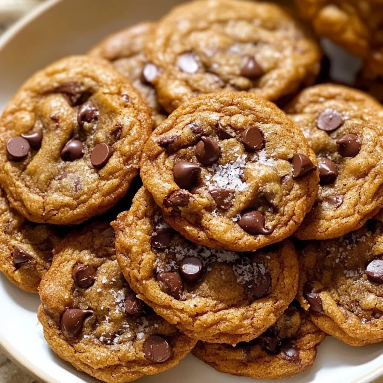 Chewy Pumpkin Chocolate Chip Cookies