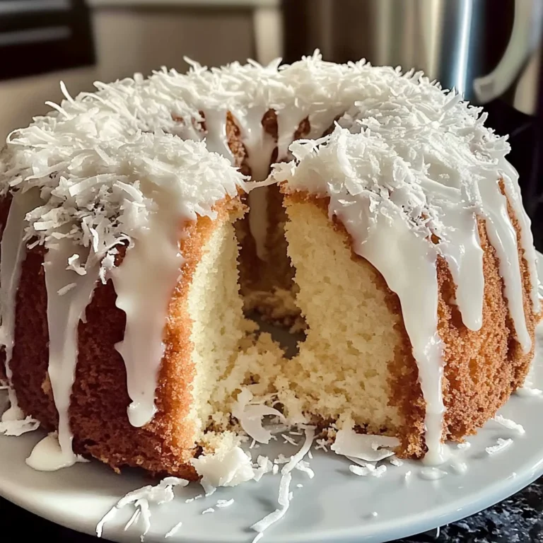 Coconut Cream Pound Cake