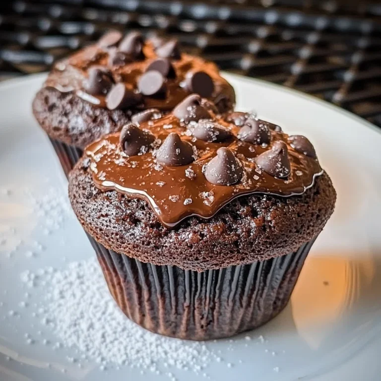 Double Chocolate Espresso Muffins