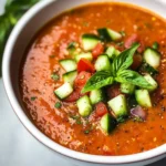 Easy Gazpacho Recipe (Vegan)